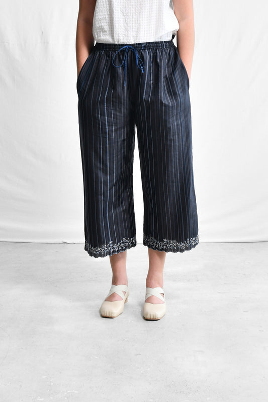 STRAIGHT PAJAMA_660/SCALLOPED.A.EM/MING