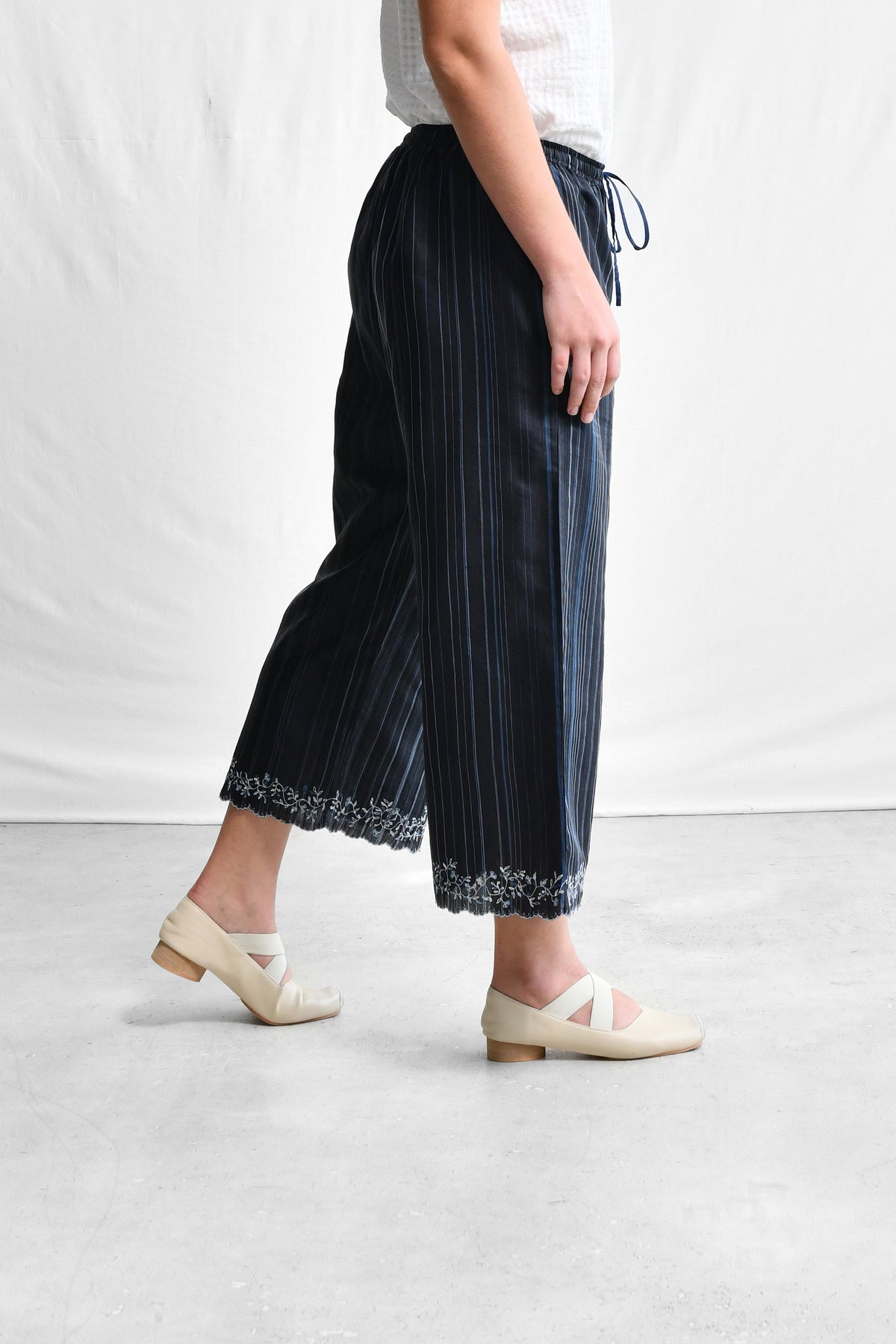 STRAIGHT PAJAMA_660/SCALLOPED.A.EM/MING