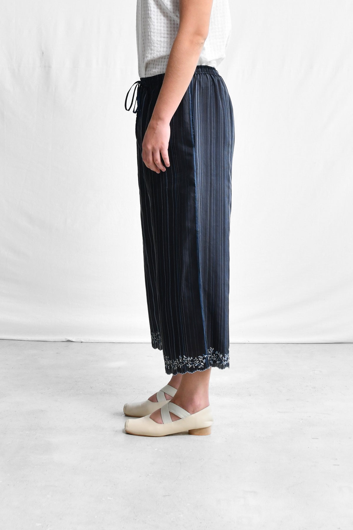 STRAIGHT PAJAMA_660/SCALLOPED.A.EM/MING
