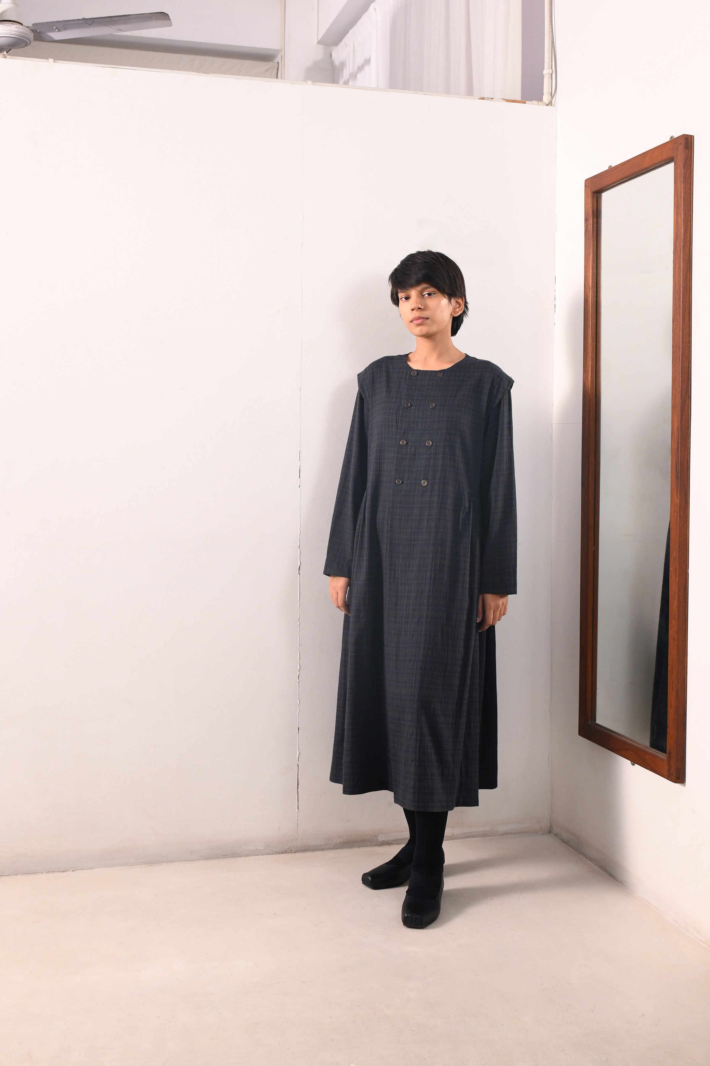 MAKU、 maku textiles チュニック 五分丈 MAKU、 maku textiles チュニック 五分丈